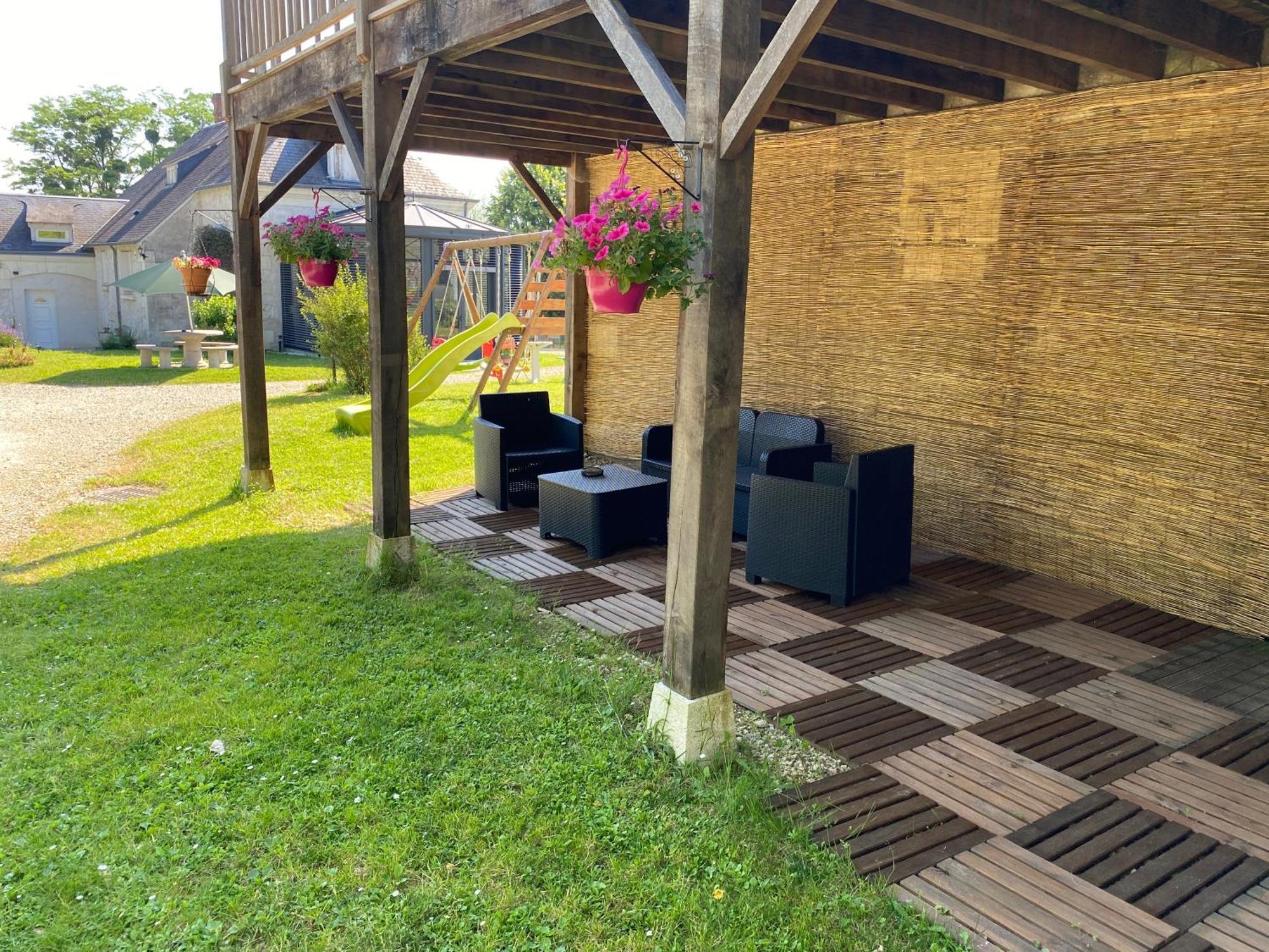 Les Mariniers Chambres D'Hotes -Guest House - Bain Nordique En Option Mareuil-sur-Cher Exterior photo